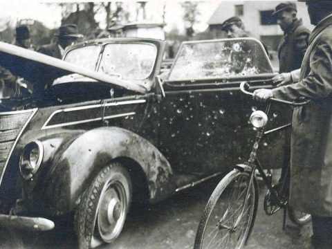 Modstandskamp foto fra Sorø Lokalarkiv